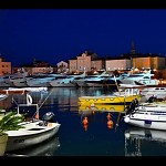 Budva by night.